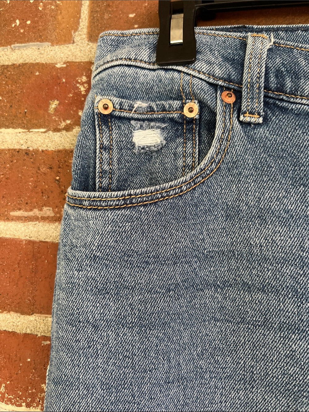 Abercrombie & Fitch Ultra High Rise 90s Straight Jean Size 6/28 - Picture 4 of 10